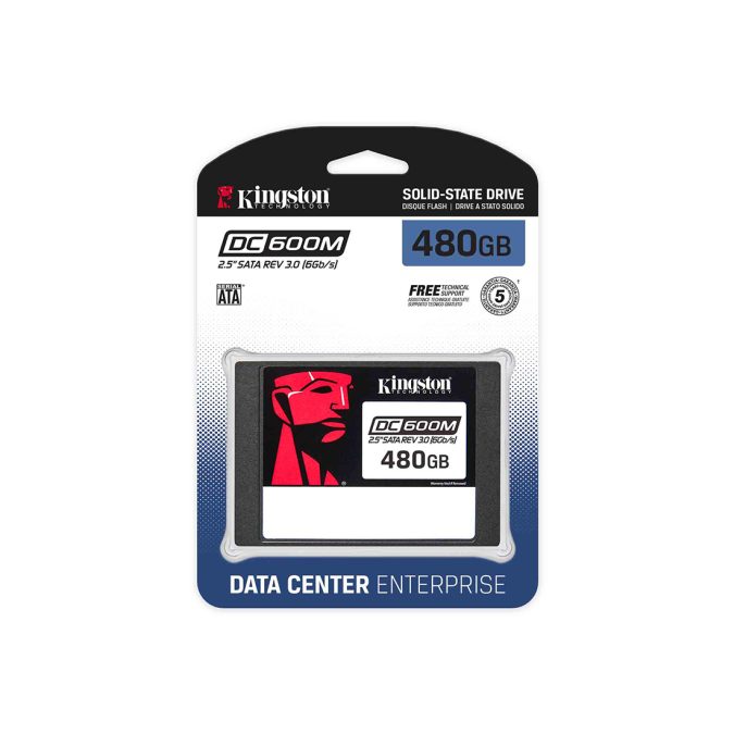 Твердотельный накопитель SSD, Kingston, SEDC600M/480G, 480 GB, Sata 6Gb/s, 560/470 Мб/с