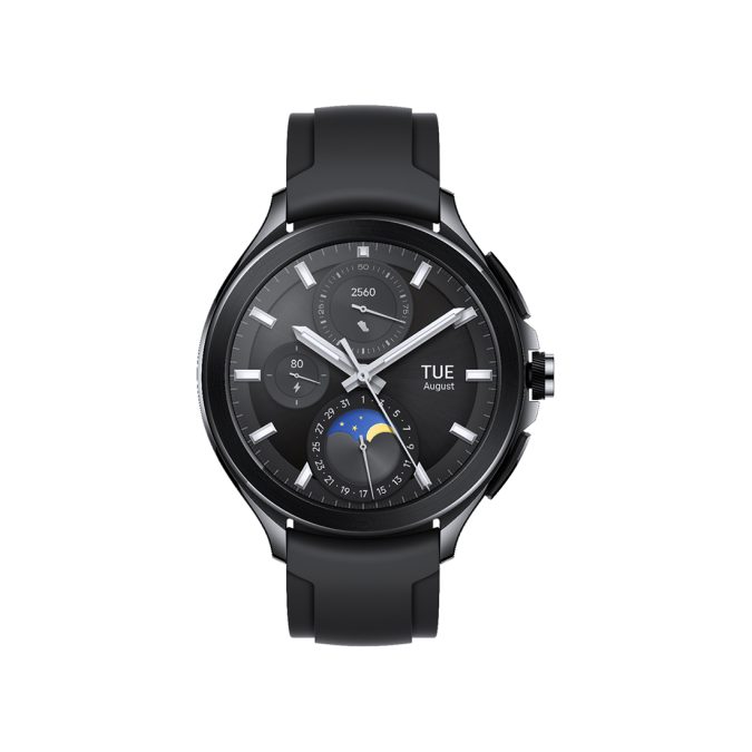 Смарт часы, Xiaomi, Watch 2 Pro, M2234W1 / BHR7211GL, Дисплей 1.43" AMOLED HD, Разрешение 466 x 466, Водонепроницаемые (5 АТМ), GPS+GLONASS, Galileo, BDS, QZSS, Батарея 495 мАч, Совместимость только с Android, Чёрный