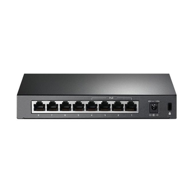 Коммутатор, TP-Link, TL-SF1008P, 8 портов 10/100M RJ45, 4 порта PoE 66 Вт