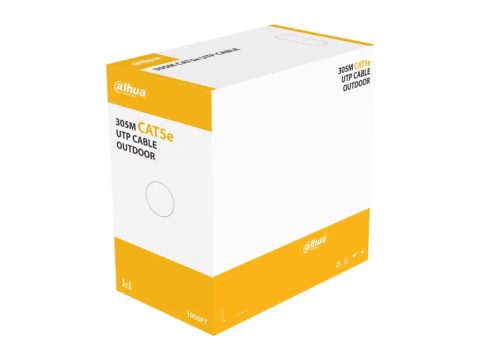 Кабель сетевой, Dahua, DH-PFM920-5EU, Cat.5e, UTP, 4x2x1/0.5мм, PE, 305 м/б