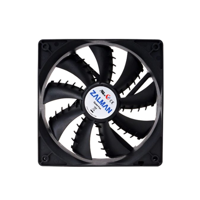 Кулер для компьютерного корпуса, Zalman, ZM-F3 (SF), 120 мм, 1200 об/мин, 23 dBA, 3pin, 120*120*25 мм, Черный