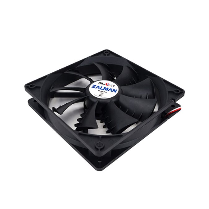 Кулер для компьютерного корпуса, Zalman, ZM-F3 (SF), 120 мм, 1200 об/мин, 23 dBA, 3pin, 120*120*25 мм, Черный