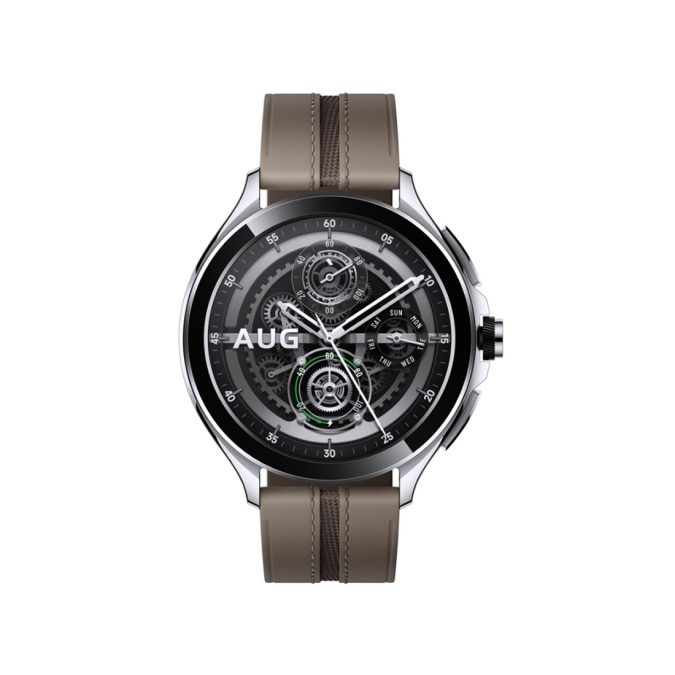 Смарт часы, Xiaomi, Watch 2 Pro, M2234W1 / BHR7216GL, Дисплей 1.43" AMOLED HD, Разрешение 466 x 466, Водонепроницаемые (5 АТМ), GPS+GLONASS, Galileo, BDS, QZSS, Батарея 495 мАч, Совместимость только с Android, Серебристый
