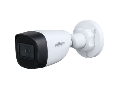 HDCVI видеокамера, Dahua, DH-HAC-HFW1801CP-0280B, цилиндрическая, 4K с ИК-подсветкой