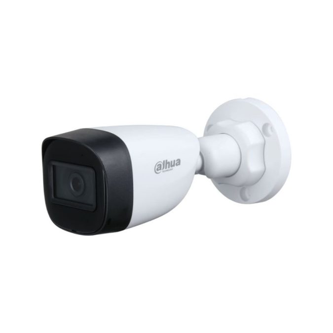 HDCVI видеокамера, Dahua, DH-HAC-HFW1801CP-0280B, цилиндрическая, 4K с ИК-подсветкой