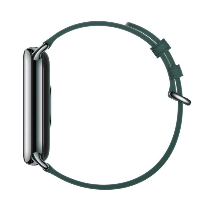 Сменный клетчатый браслет, Xiaomi, Smart Band 8, BHR7308GL, Кожаный, Зелёный