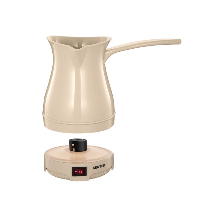 Электрическая турка, Centek, CT-1087, 300мл, 950W, Бежевый