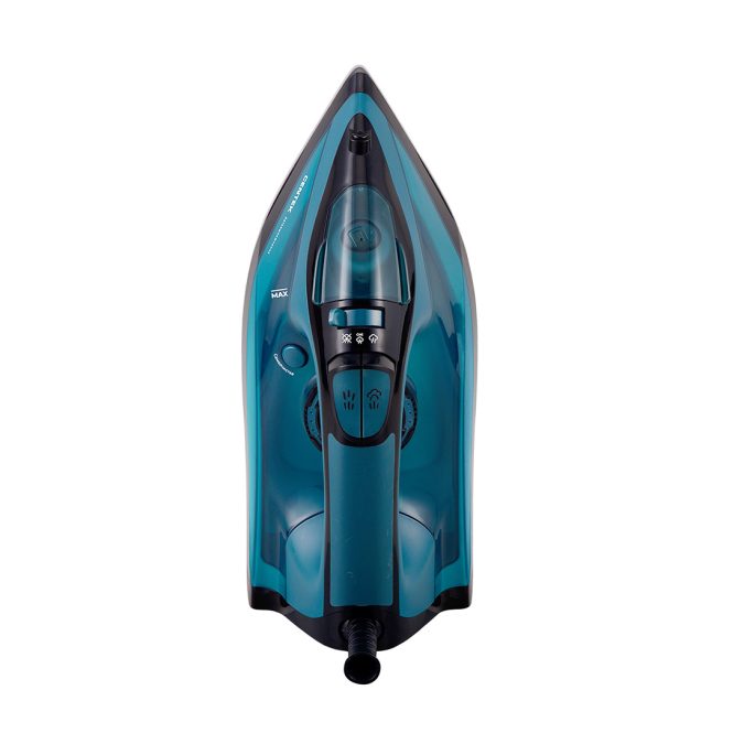 Утюг, Centek, CT-2317, 2800W, Автоотключение 2м, 350мл, Керамика, 50гр*мин, Капля-стоп, Самоочистка, Blue