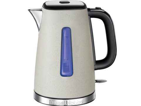 Чайник электрический, Russell Hobbs, 26960-70, Мощность 2400Вт, Объем 1.7л, Нержавеющая сталь, Внутренняя подсветка, Автоотключение: при закипании, при отсутствии воды, при снятии с подставки, Бежевый