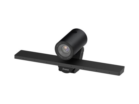 Веб-Камера, iiyama, UC-CAM10PRO-MA1, USB 3.0, 2160p / 30fps, 8,46 Mpx, Микрофон, Крепление: зажим, Чёрный