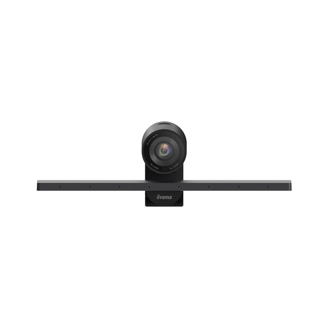 Веб-Камера, iiyama, UC-CAM10PRO-MA1, USB 3.0, 2160p / 30fps, 8,46 Mpx, Микрофон, Крепление: зажим, Чёрный