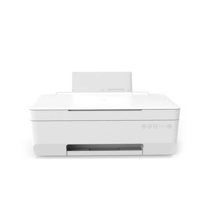 МФУ струйное, Xiaomi, Wireless All-in-One Inkjet Printer, PMDYJ02HT/BHR7410RU, Струйный, Цветная печать, Максимальный формат А4, Печать фотографий, копирование, сканирование, Уровень шума 48 дБ, Струйная печать, Разрешение сканера 600*300dpi, Рабочая частота 2.400-2.4835 ГГц, Выходная мощность ВЧ: