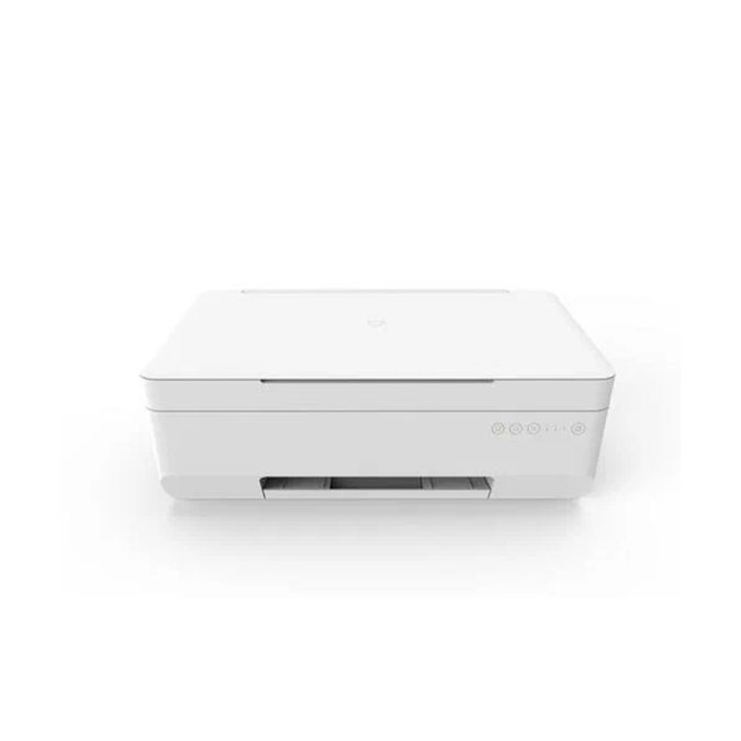 МФУ струйное, Xiaomi, Wireless All-in-One Inkjet Printer, PMDYJ02HT/BHR7410RU, Струйный, Цветная печать, Максимальный формат А4, Печать фотографий, копирование, сканирование, Уровень шума 48 дБ, Струйная печать, Разрешение сканера 600*300dpi, Рабочая частота 2.400-2.4835 ГГц, Выходная мощность ВЧ: