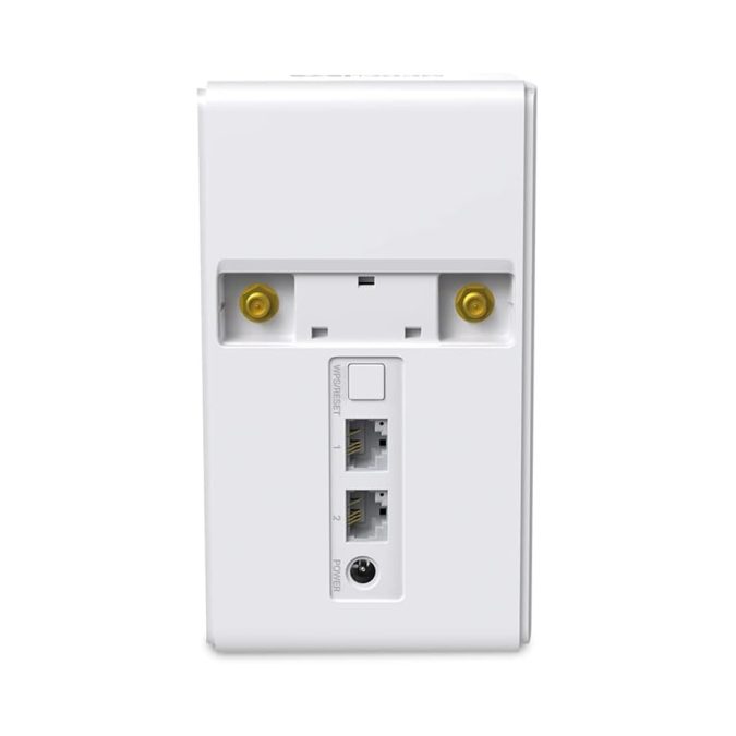 Маршрутизатор, Mercusys, MB110-4G, 802.11b/g/n, N300, 1  LAN/WAN 10/100 Мбит/с, 1  порт LAN 10/100 Мбит/с, 2 порта для подключения внешней антенны 4G/3G, 1  слот для установки Nano SIM-карты