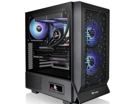 Компьютерный корпус, Thermaltake, Ceres 330 TG ARGB, CA-1Y2-00M1WN-01, Mid-tower, Mini-ITX/M-ATX/ATX/E-ATX, USB 3.0*2, USB 3.2 (Gen 2) Type-C*1, HD Audio/Mic, 2*140мм CT140 ARGB white fan/1*140мм CT140 white fan, Высота процессорного куллера 185мм, Длина VGA до 370мм, 1*3,5"/3*2,5", Сталь, 4мм Закаленное стекло, 475*245*463 мм, Без Б/П, Черный