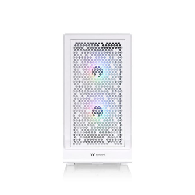 Компьютерный корпус, Thermaltake, Ceres 330 TG ARGB Snow, CA-1Y2-00M6WN-01, Mid-tower, Mini-ITX/M-ATX/ATX/E-ATX, USB 3.0*2, USB 3.2 (Gen 2) Type-C*1, HD Audio/Mic, 2*140мм CT140 ARGB white fan/1*140мм CT140 white fan, Высота процессорного куллера 185мм, Длина VGA до 370мм, 1*3,5"/3*2,5", Сталь, 4мм Закаленное стекло, 475*245*463 мм, Без Б/П, Белый