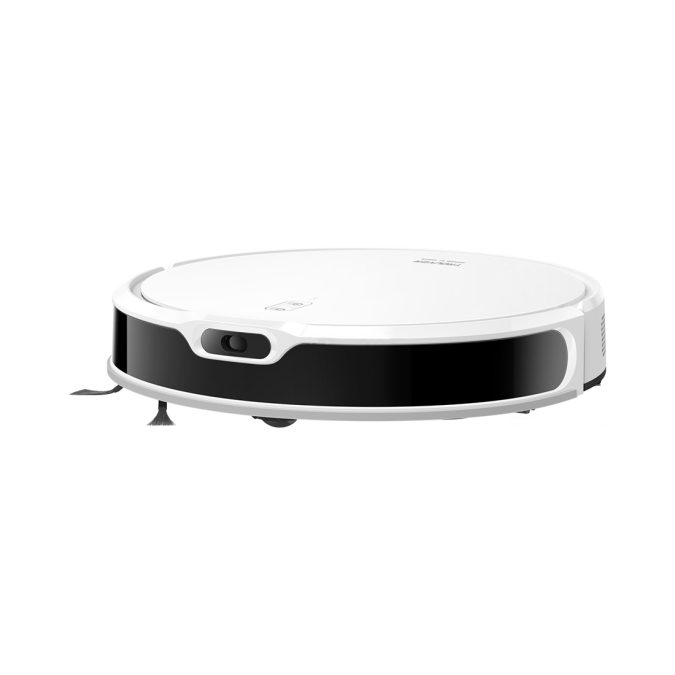 Робот-пылесос, Dreame, Trouver Robot Vacuum M1, RPM1GA, Всасывание 4500Па, Емкость встроенного резервуара для воды 220 мл, Объем пылесборника 300 мл, Пылесос и швабра для уборки, V-образная щетка с несколькими поверхностями, Распознавание ковровых покрытий, Распознавание роликовых щеток, Емкость аккумулятора 2600 мАч, Белый
