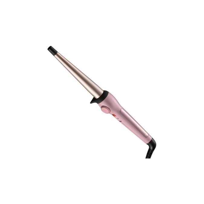 Плойка конусная, Remington, CI5901, Материал покрытия керамика с кокосовым маслом, Питание от сети, Форма (только для плоек) конусная, Размер нагревательного элемента13-25 мм, Количество режимов 8