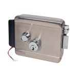 Электромеханический замок, iPower, ES-1073, нормально-закрытый, накладной, цилиндр снаружи