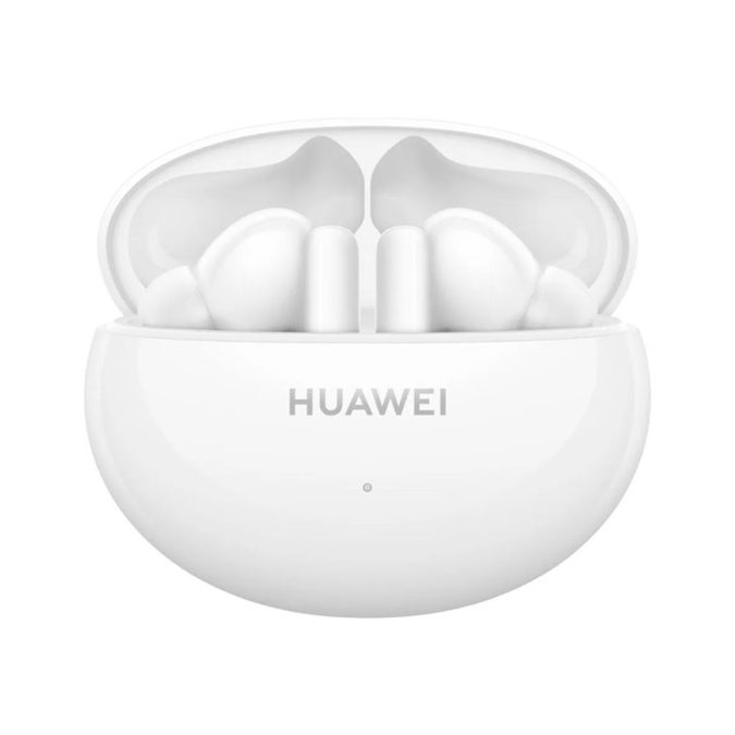 Беспроводные наушники, Huawei, FreeBuds 5i T0014, 10 Гц - 40 кГц, каждый наушник около 4,9 г, 55 мАч (один наушник), 410 мАч (кейс), Bluetooth 5.2, Type-C, (Ceramic White) Белый