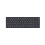 Клавиатура, Rapoo, E9310M, Ультра-тонкая, Беспроводная 2.4ГГц, Bluetooth3.0, Bluetooth 4.0, Кол-во стандартных клавиш 104, Батарейки в комплекте, Анг/Рус, Алюминий, Серый