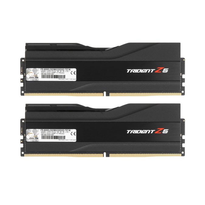 Комплект модулей памяти, G.SKILL, Trident Z5 F5-6000J3238G32GX2-TZ5K, 64GB (Kit 2x32GB), CL32, 1.40V, DIMM