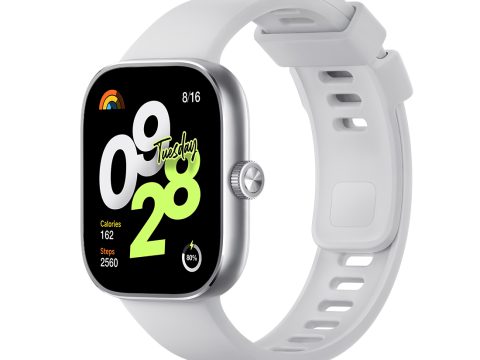 Смарт часы, Xiaomi, Redmi Watch 4, M2315W1 / BHR7848GL, Дисплей 1.97" AMOLED, Разрешение 390 x 450, Водонепроницаемые (5 АТМ), GPS+GLONASS, Galileo, BDS, QZSS, Батарея 470 мАч, Серебристо-серый