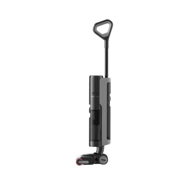 Беспроводной вертикальный пылесос, Dreame, Wet and Dry Vacuum H13 Pro, W2336A, HHR27C, Резервуар для чистой воды: 900 мл, Резервуар для использованной воды: 700 мл, Время работы: 45 минут, Всасывание: 18,000Па, Дисплей: Светодиодный, Двигатель: Бесщеточный, Автоматическое обнаружение загрязнений, Сушка горячим воздухом: 30 мин, Черный