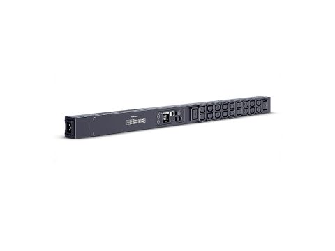Блок распределения питания, CyberPower PDU31414 (240), Серия Monitored, Входной разъем: IEC 60309 16A x 1, Выходной разъем IEC C19 x 2/IEC C13 x 18, Длина кабеля 3,05 м, Высота: 0U