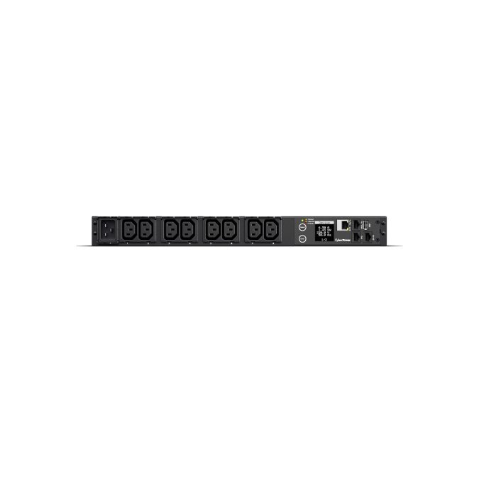 Блок распределения питания, CyberPower PDU31005 (240), Серия Monitored, Входной разъемIEC C20 x 1, Выходной разъем: IEC C13 x 8, Длина кабеля 3,05 м, Высота: 1U