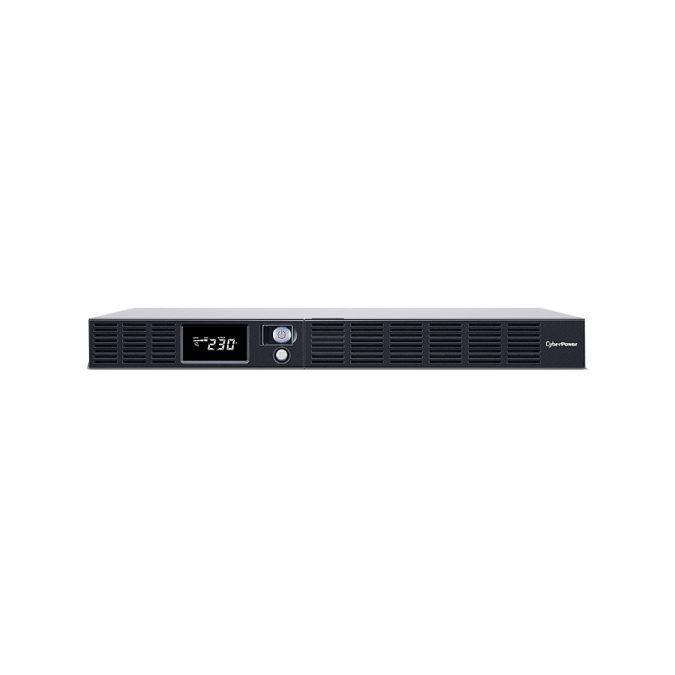 Источник бесперебойного питания, CyberPower, OR1500ERM1U-RU, Мощность 1500ВА/900Вт, OR-серия, Линейно-интерактивный, Стоечный 1U, LCD/Smart/USB/RS232/RJ11/RJ45,AVR: 160-263В, АКБ 6В/9Ач*4 шт., Вых: 6xIEC C13, Чёрный