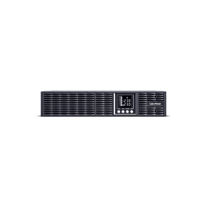 Источник бесперебойного питания, CyberPower, PLT1000ELCDRT2U, Мощность 1000ВА/900Вт, PLT-серия, Линейно-интерактивный, Стоечный 2U, LCD/USB/RS232/EPO, AVR: 160-290В, АКБ 12В/7,5Ач*2 шт, Вых: 8xIEC C13, Чёрный