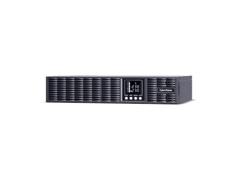 Источник бесперебойного питания, CyberPower, PLT1500ELCDRT2U, Мощность 1500ВА/1350Вт, PLT-серия, Линейно-интерактивный, Стоечный 2U, LCD/USB/RS232/EPO, AVR: 160-290В, АКБ 12В/7Ач*4 шт, Вых: 8xIEC C13, Чёрный