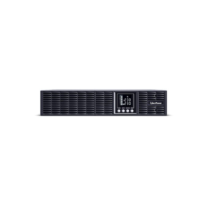Источник бесперебойного питания, CyberPower, PLT3000ELCDRT2U, Мощность 3000ВА/2700Вт, PLT-серия, Линейно-интерактивный, Стоечный 2U, LCD/USB/RS232/EPO, AVR: 160-290В, АКБ12В/7.5Ач*6шт, Вых: 8xIEC C13/ 1xIEC C19, Чёрный