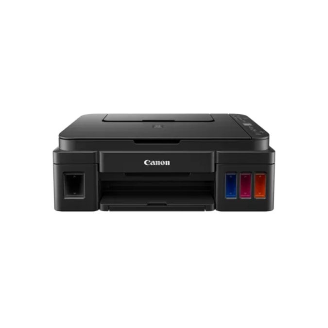 Цветное МФУ, Canon, Pixma G3416, 2315C052AB, Струйное, A4, 8,8 изобр./мин. (A4), Чернила GI-490, СНПЧ, Подача 100 листов, Планшетный сканер, 19 сек., ЖК-экран 1,2", USB 2.0, Wi-Fi