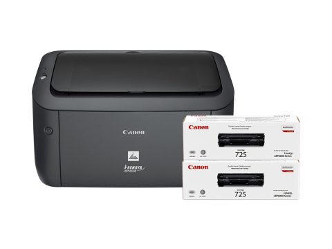 Принтер, Canon, i-SENSYS LBP6030B BUNDLE, 8468B042AA, Лазерный, A4, 18 стр./мин., Подача 150 листов, 400 МГц CPU, 32 МБ RAM, USB 2.0