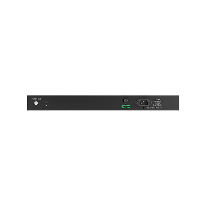 Коммутатор, D-Link, DGS-1210-28XS/ME/B2A, Управляемый L2 коммутатор с 24 портами 100/1000Base-X SFP и 4 портами 10GBase-X SFP+