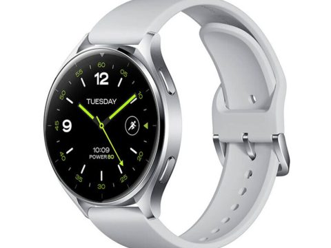 Смарт часы, Xiaomi, Watch 2, M2320W1 / BHR8034GL, Дисплей 1.43" AMOLED, Разрешение 466 x 466, Водонепроницаемые (5 АТМ), GPS+GLONASS, Galileo, BDS, QZSS, Батарея 495 мАч, Совместимость только с Android, Серебристый