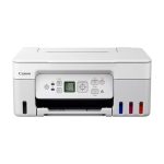 Цветное МФУ, Canon, Pixma G3470, 5805C029AA, Струйное, A4, 11 изобр./мин. (A4), Чернила GI-41, СНПЧ, Подача 100 листов, Планшетный сканер, 1,5 мс/линия, ЖК-экран 1,35", USB 2.0, Wi-Fi, белый