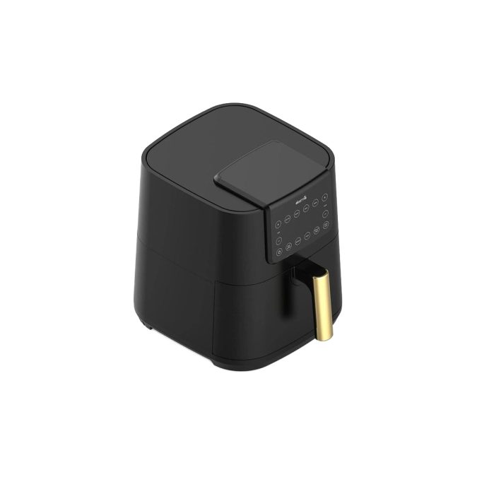 Аэрофритюрница, Deerma, Air Fryer DEM-KZ120W, Объем чаши 7.5 л, Мощность 1700 Вт, Таймер, Черный