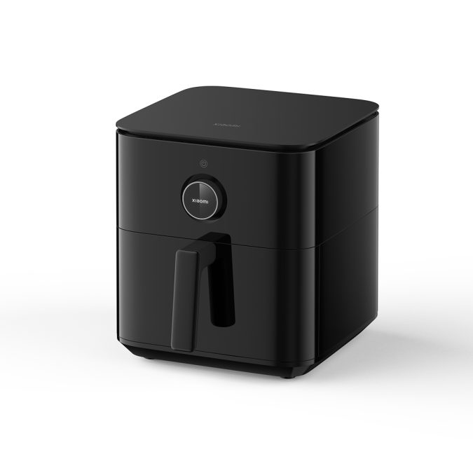 Аэрогриль, Xiaomi, Smart Air Fryer 6.5L (MAF10 /BHR7357EU), Объем чаши 6.5 л, Мощность 1800 Вт, Диапазон температуры 40°-220°, Конвекционный нагрев на 360, OLED дисплей, Поддержание температуры, Управление через приложение, Черный