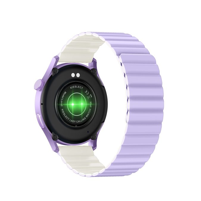 Смарт часы, Kieslect, Lady Watch Lora 2, YFT2050EU, Дисплей 1.3" AMOLED, Разрешение 360 x 360, Водонепроницаемость (IP68), Батарея 210 мАч, Фиолетовый
