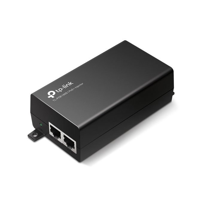 PoE-инжектор, TP-Link, POE160S, 2 порта 10/100/1000 Мбит/с, 802.3af/at, мощность до 30 Вт