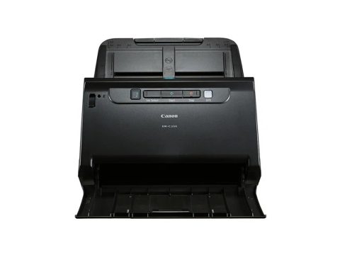 Протяжный сканер, Canon, imageFORMULA DR-C230, 2646C003, 600 x 600 DPI, USB2.0, 60 листов, 30 стр./мин / 60 изобр./мин, 40-209 г/кв.м, длина 3000 мм, Вес:2,8 кг, до 4 500 сканирований в день