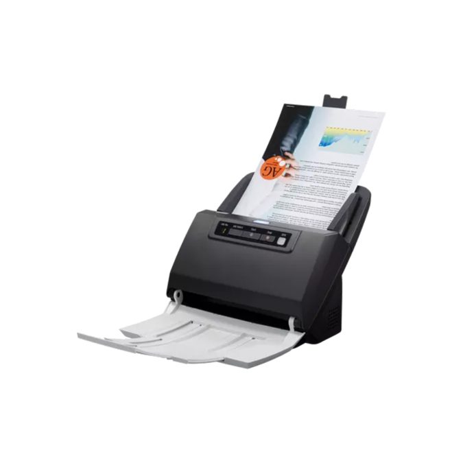Протяжный сканер, Canon, imageFORMULA DR-M160 II, 9725B003, 600 x 600 DPI, USB2.0, 75 листов, 60 стр/мин, 20-209 г/кв.м, длина 3000 мм, Вес:3,3 кг