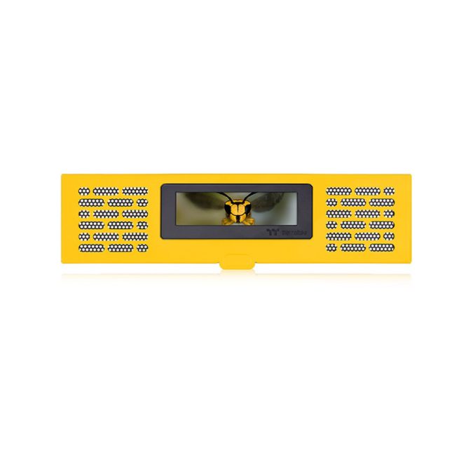 Панель LCD, Thermaltake, The Tower 200 Bumblebee, AC-067-OO4NAN-A1, 3.9", 128 x 480 (RGB), Желтый