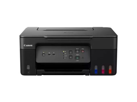 Цветное МФУ, Canon, Pixma G3430, 5989C009AA, Струйное, A4, 11 изобр./мин. (A4), Чернила GI-41, СНПЧ, Подача 100 листов, Планшетный сканер, 1,5 мс/линия, USB 2.0, Wi-Fi