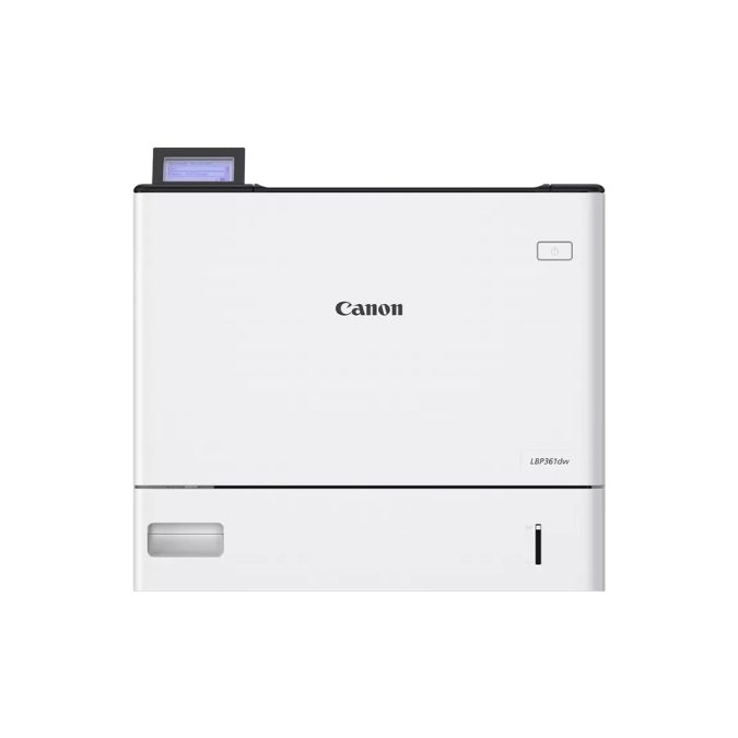 Принтер, Canon, i-SENSYS LBP361DW, 5644C008AA, Лазерный, A4, 61 стр./мин., Подача 650 листов, ЖК дисплей, 1.6 ГГц CPU, 2 ГБ RAM, USB 2.0, Ethernet 10/100/1000, Wi-Fi