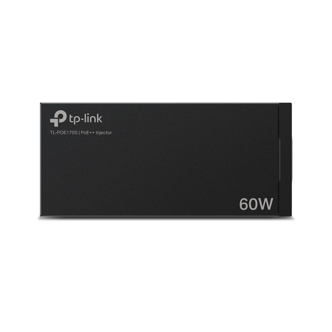 PoE-инжектор, TP-Link, POE170S, 2 порта 10/100/1000 Мбит/с, 802.3af/at/bt, мощность до 60 Вт