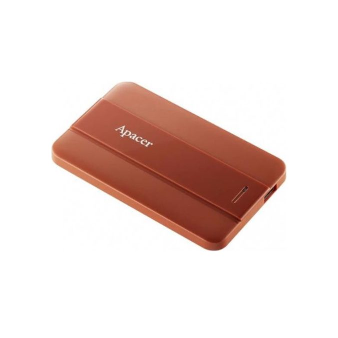 Внешний жёсткий диск, Apacer, AC237, AP1TBAC237R-1, 1TB, 2.5", USB 3.2, Красный